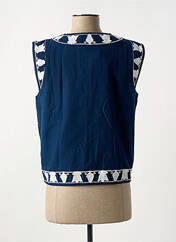 Gilet sans manche bleu PEPE JEANS pour femme seconde vue