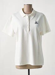 Polo blanc LE COQ SPORTIF pour femme seconde vue