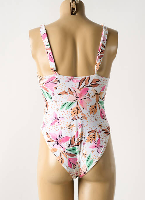 Maillot de bain 1 pièce blanc ROXY pour femme