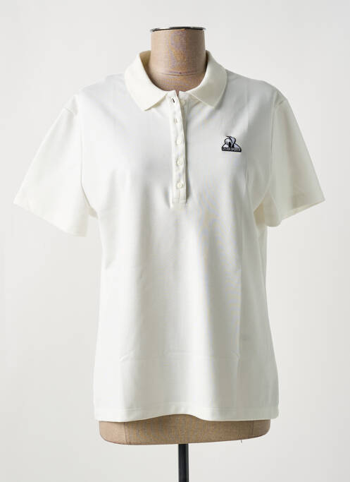 Polo blanc LE COQ SPORTIF pour femme