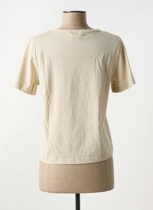 T-shirt beige LE COQ SPORTIF pour femme