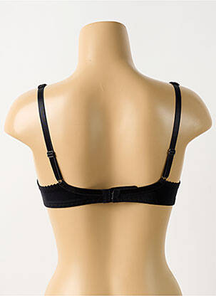 Soutien-gorge sans armature haut soutien-gorge emboitant noir BARBARA femme