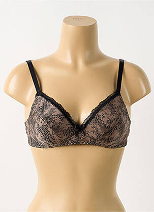 Soutien-gorge sans armature haut soutien-gorge emboitant marron ANTIGEL femme