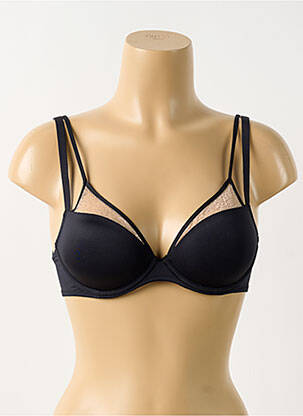 Soutien-gorge broderie haut soutien-gorge moulé noir MARIE JO femme
