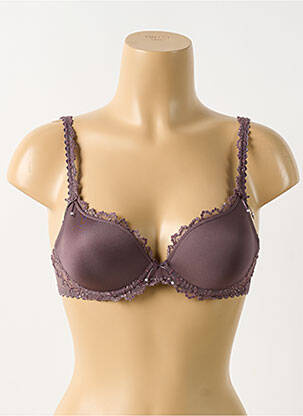 Soutien-gorge bretelle multi position haut soutien-gorge moulé violet MARIE JO femme