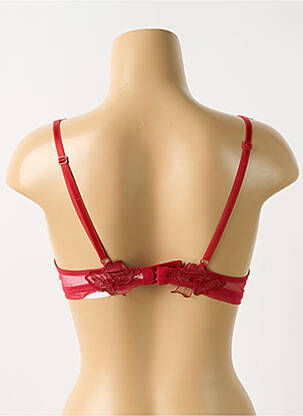 Soutien-gorge haut soutien-gorge push-up haut soutien-gorge push-up rouge LISE CHARMEL femme
