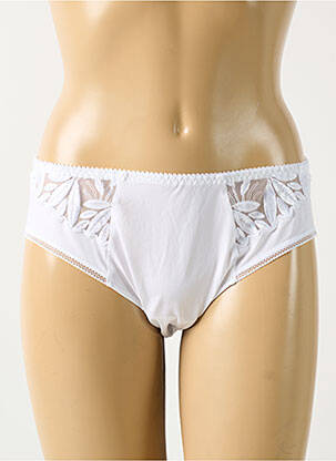 Culotte tissage satiné blanc PRIMA DONNA femme