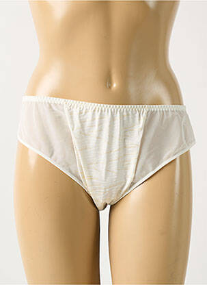 Culotte effet matière satinée beige PRIMADONNA femme