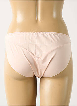 Culotte tissage satiné rose MARIE JO femme