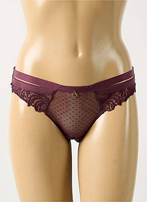 Culotte rouge AUBADE pour femme