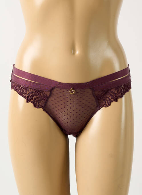 Culotte rouge AUBADE pour femme