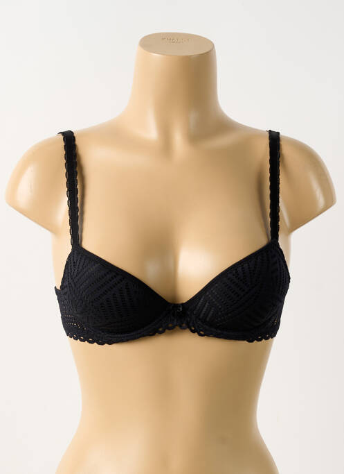 Soutien-gorge noir ANTIGEL pour femme