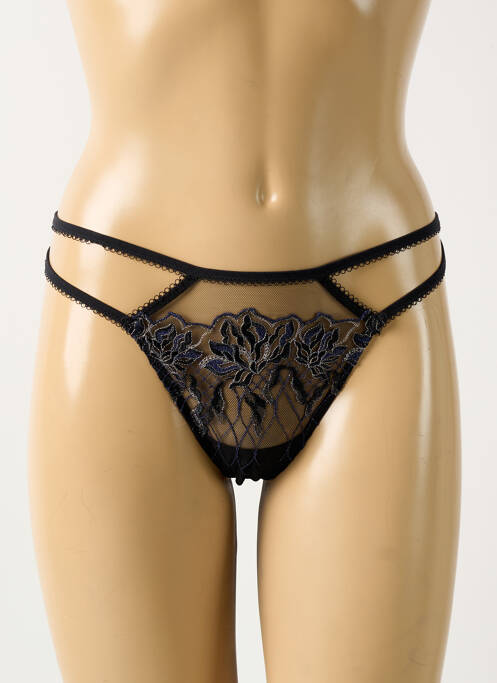 Tanga noir LISE CHARMEL pour femme