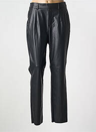 Pantalon chino taille normale taille normale noir VILA femme