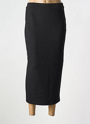 Jupe longue coupe droite noir VILA femme