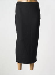 Jupe longue coupe droite noir VILA femme