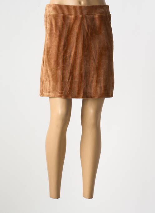 Jupe courte marron VILA pour femme