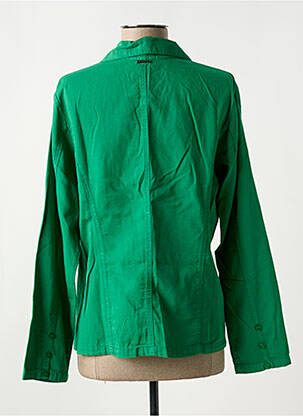 Blazer poignets boutonnés vert AGATHE & LOUISE femme
