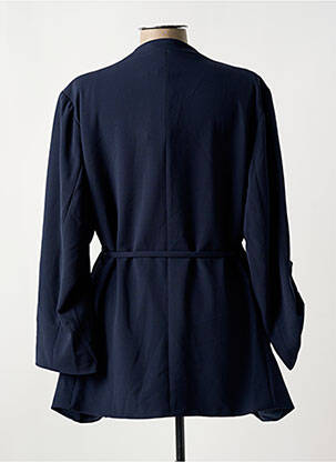 Veste casual finition intérieure doublée bleu YESTA femme