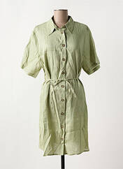 Robe mi-longue vert YESTA pour femme seconde vue