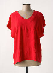 T-shirt rouge GRIFFON pour femme seconde vue