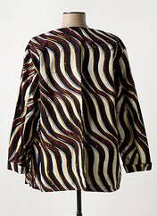 Veste casual marron OCTAVIE & LEONIE pour femme seconde vue