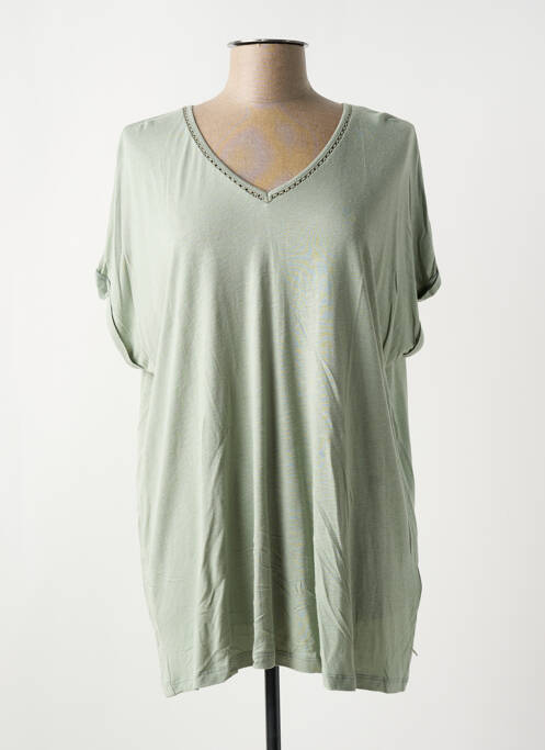 T-shirt vert YESTA pour femme