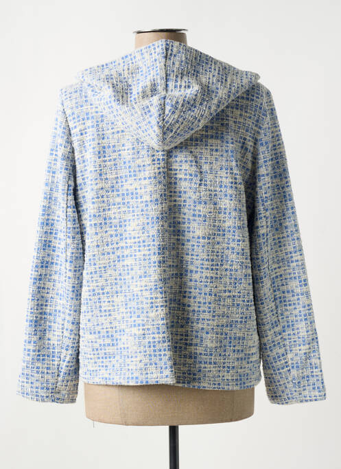 Veste casual bleu AN II VITO pour femme