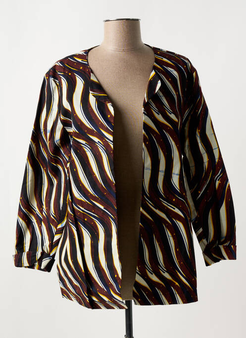 Veste casual marron OCTAVIE & LEONIE pour femme