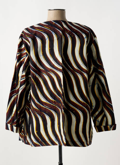 Veste casual marron OCTAVIE & LEONIE pour femme