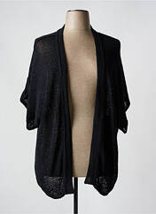 Gilet manches longues noir CISO pour femme seconde vue