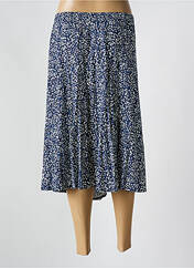 Jupe mi-longue bleu GRIFFON pour femme seconde vue