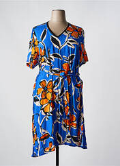 Robe pull bleu FRANCK ANNA pour femme seconde vue