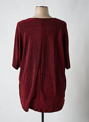 Top rouge CISO pour femme seconde vue