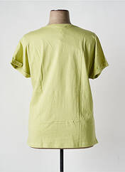 T-shirt vert ZHENZI pour femme seconde vue