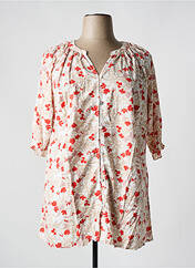 Tunique manches longues rouge CISO pour femme seconde vue