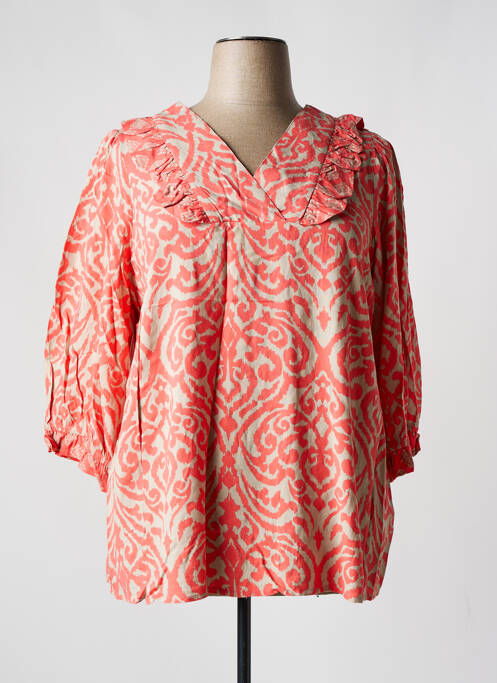 Blouse orange ZHENZI pour femme