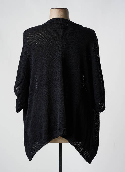 Gilet manches longues noir CISO pour femme