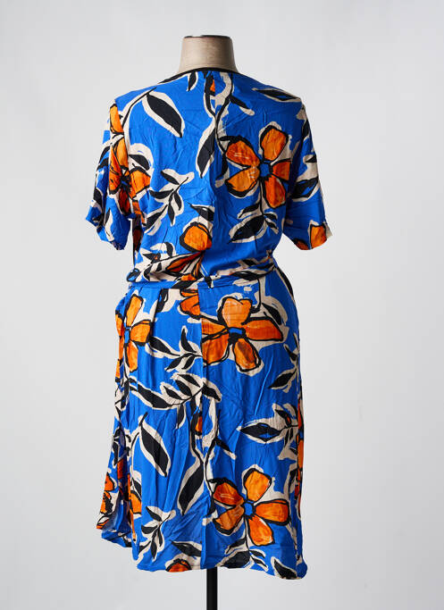 Robe pull bleu FRANCK ANNA pour femme