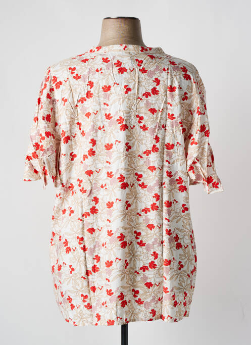 Tunique manches courtes rouge CISO pour femme