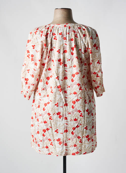 Tunique manches longues rouge CISO pour femme