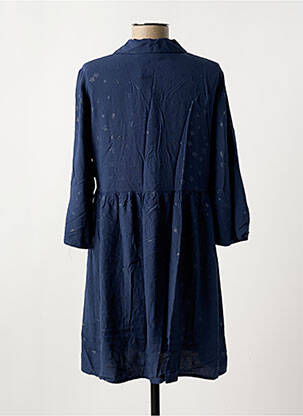 Robe courte manches longues manches longues bleu VILA femme