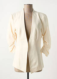 Blazer coupe cintrée beige VILA femme