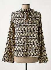 Blouse beige DEELUXE pour femme seconde vue