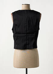 Gilet sans manche noir CAPSULE pour femme seconde vue