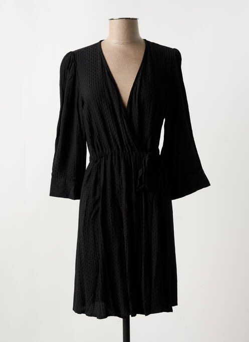 Robe mi-longue noir VILA pour femme