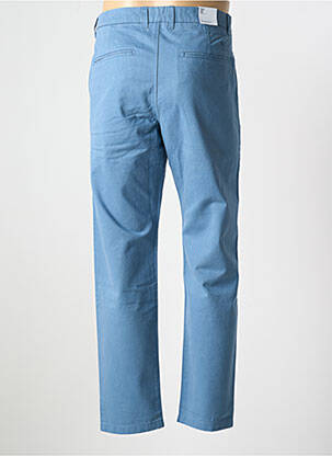 Pantalon chino poches bleu KNOWLEDGE COTTON APPAREL homme