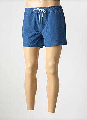 Short de bain bleu KNOWLEDGE COTTON APPAREL homme
