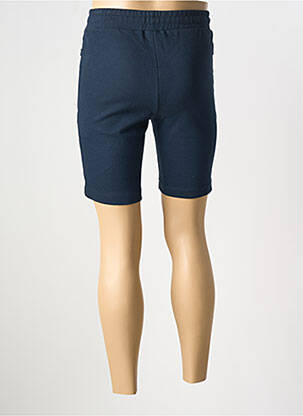 Bermuda taille élastique bleu KNOWLEDGE COTTON APPAREL homme
