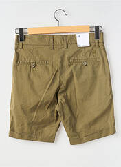 Bermuda vert KNOWLEDGE COTTON APPAREL pour homme seconde vue